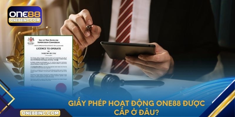 Giấy phép hoạt động One88 được cấp ở đâu?